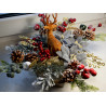 Christmas decorations with deer